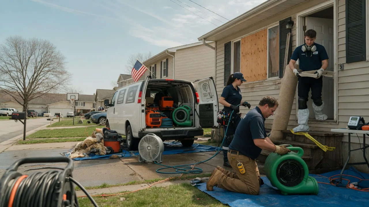 Water Damage Restoration in Clarendon Hills, IL near me